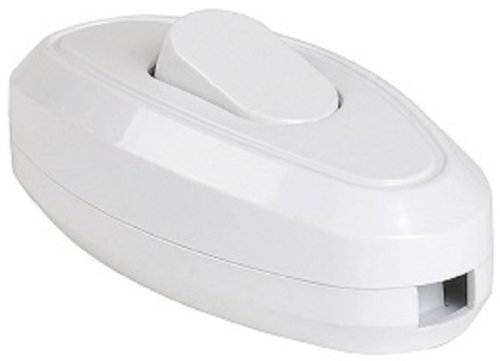 Переключатель на шнур для бра UNIVersal 6А белый картинка 